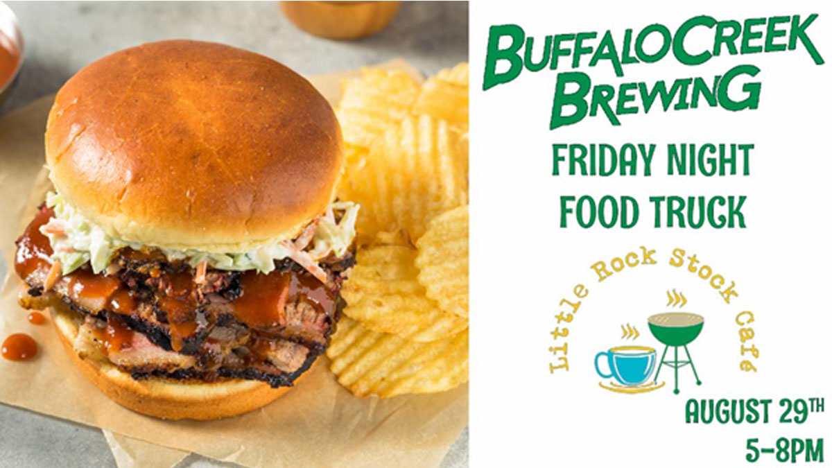 Friday Night Food Truck with Little Rock Stock Cafe at Buffalo Creek Brewing